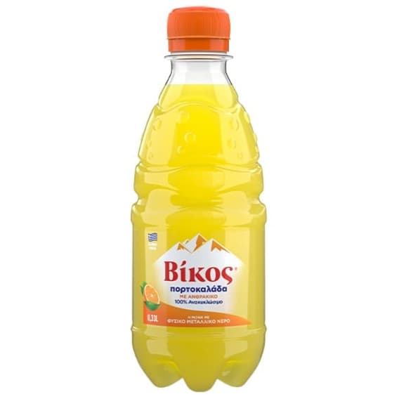 Vikos Orangeade 330ml — Soft Drinks