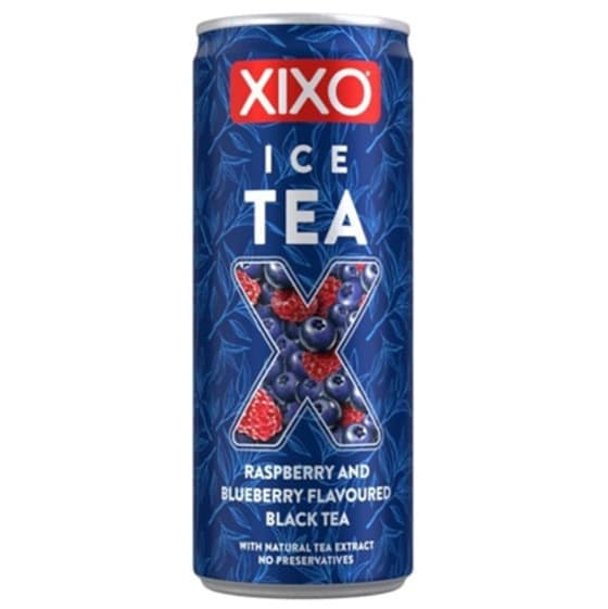 Xixo Ice Tea Raspberry & Blueberry 250ml — Soft Drinks