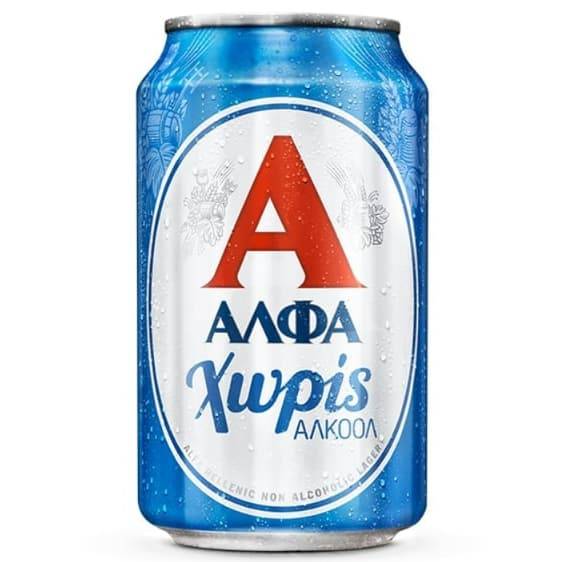Άλφα χωρίς αλκοόλ 330ml