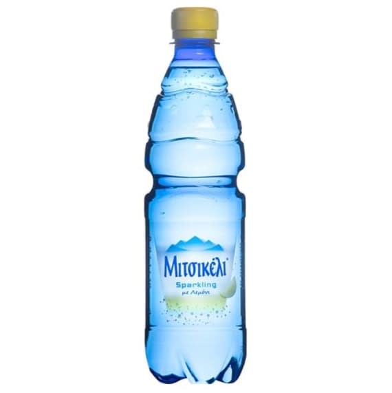 Μιτσικέλι ανθρακούχο φυσικό μεταλλικό νερό με λεμόνι 330ml