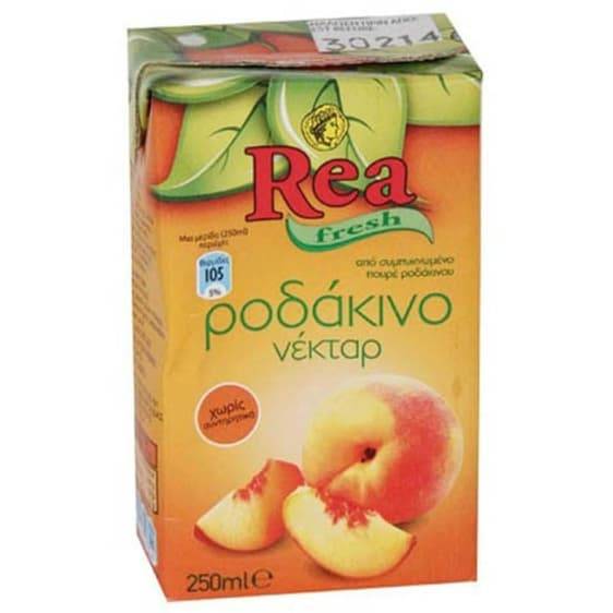 Ρέα χυμός ροδάκινο 250ml